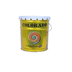 Peinture COLORADO - 20 Kg Colostar100 brillante, Peinture à Huile Blanche, Rendement 12 à 14 m²/ kg, Conservable 2ans