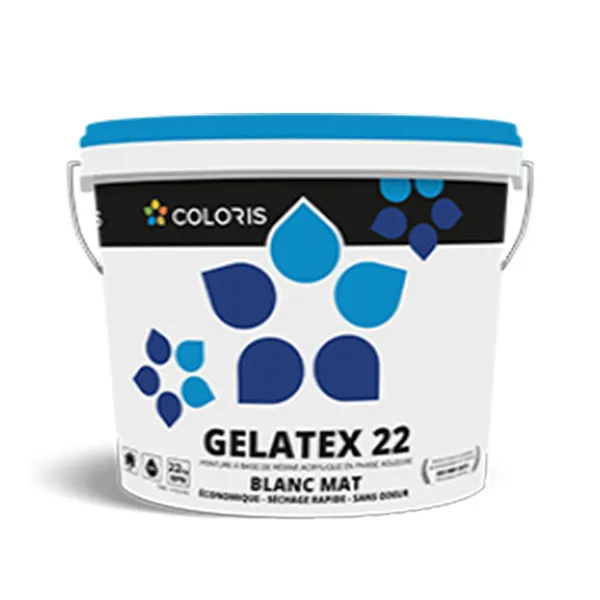 COLORIS Gelatex 22 20Kg, Peinture A Eau, Peinture Pour Intérieure