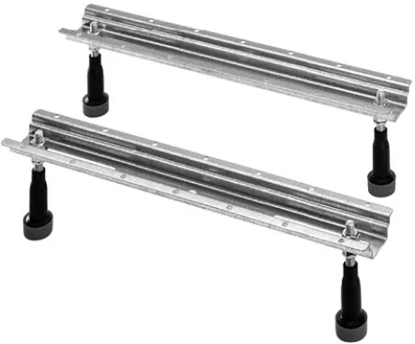DURAVIT Pieds Pour Baignoires et Receveurs en Acrylique, Accessoires pour Baignoires, Réglable Jusqu'à 210mm