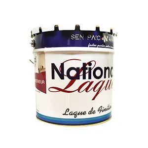 Laque National Extra Blanc 3 Kg SEN PAIC, Peinture Brillante, Peinture Pour Intérieure, Bonne Adhérence