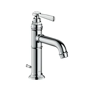 Mitigeur Lavabo avec Manette et Garniture de Vidage, Mitigeur Axor en Chrome,  Limiteur de Temperature