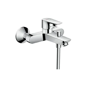 Hansgrohe Mitigeur Bain/Douche, Technologie AirPower et QuickClean, Finition Chromé, Style Moderne