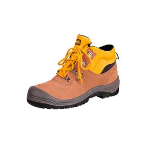 Chaussure de Sécurité INGCO, Embout en Acier, Tige en Cuir Refendu, Chaussure de Protection, Equipement de Protection Pour Chantier, Equipement de Protection Individuelle, EPI, Quincaillerie, Bricolag