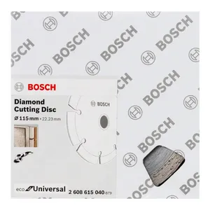 BOSCH Disque à Tronçonner Diamanté Eco For Universal, Diamètre 125mm, Découpe Bétons Et Briques