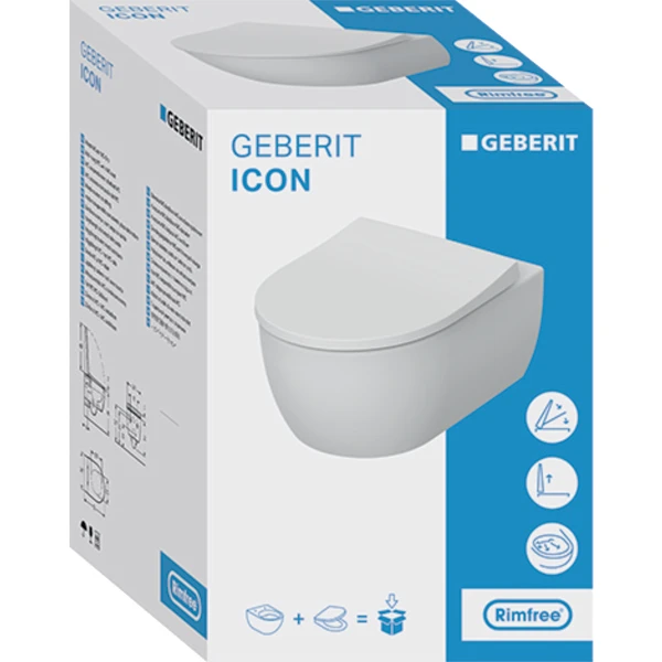  Kit Complet WC Suspendu GEBERIT iCon